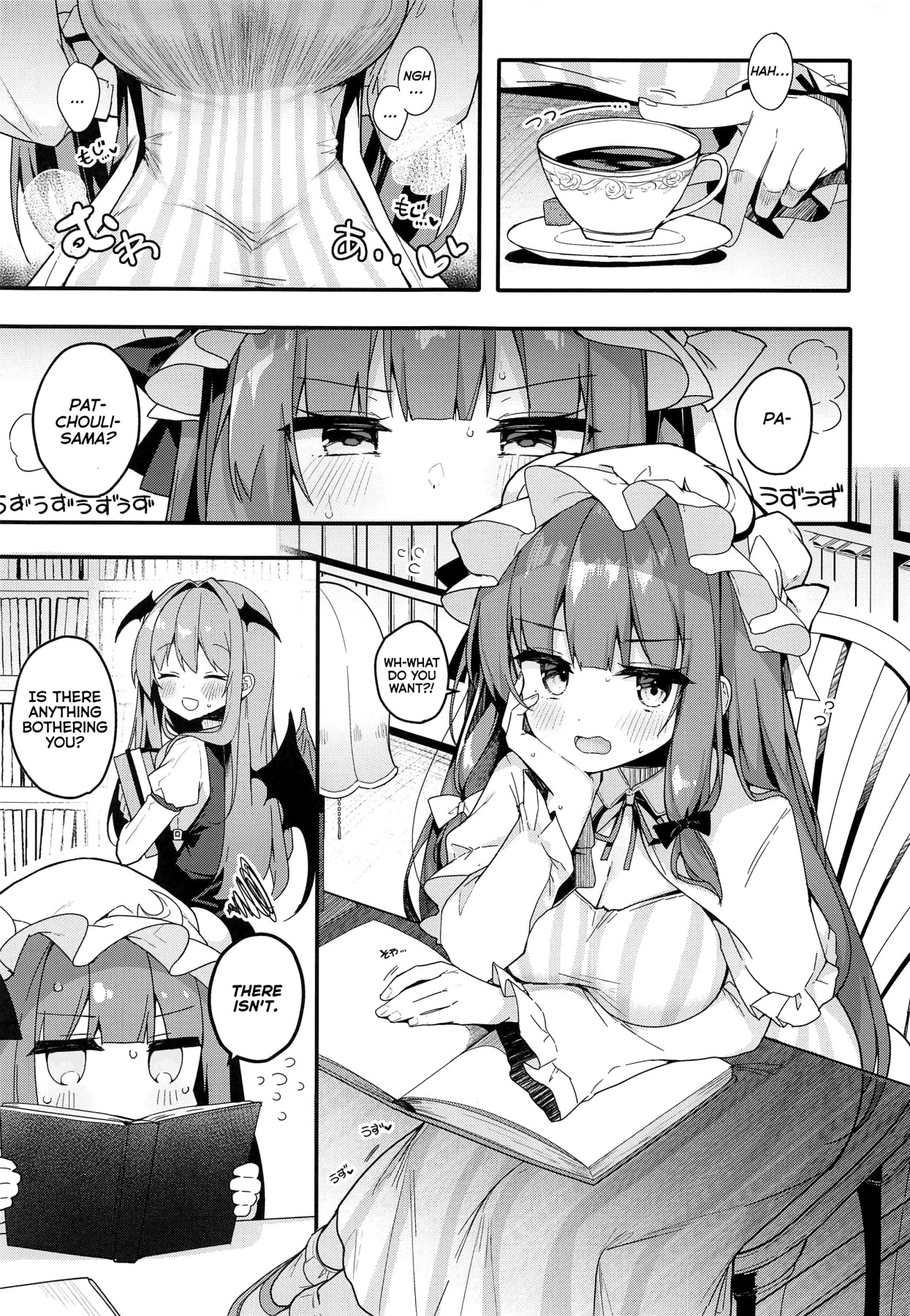 Hentai Manga Comic-Daitoshokan no Majo wa Kyou mo Shitarinai!-Read-3